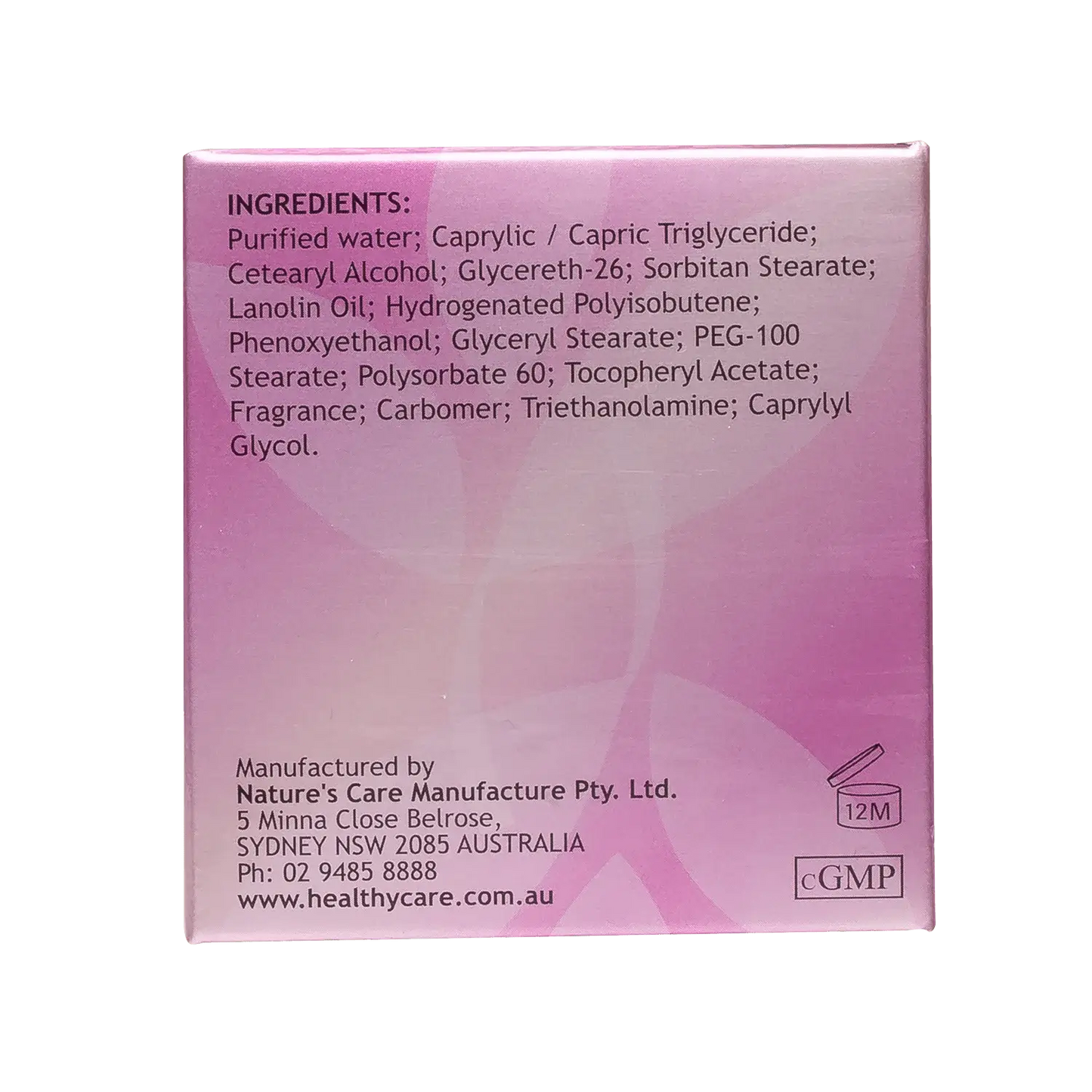 Healthy Care Lanolin Cream with Vitamin E 100g