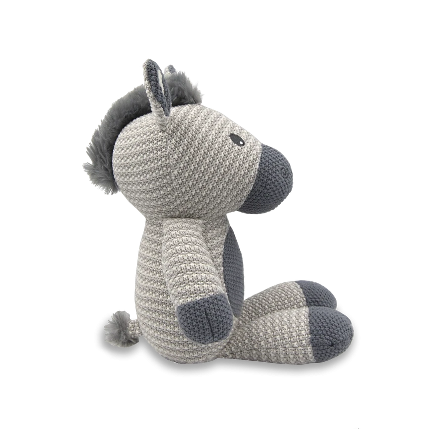 Knitted Toy - Zac the Zebra