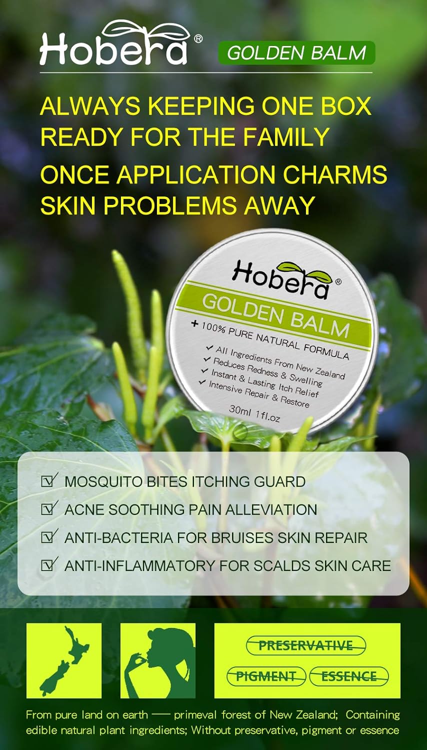 Hobera Gloden Balm 30g