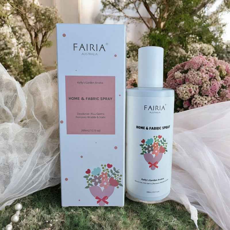 FAIRIA Home & Fabric Spray 300ml - Kelly's Garden Aroma