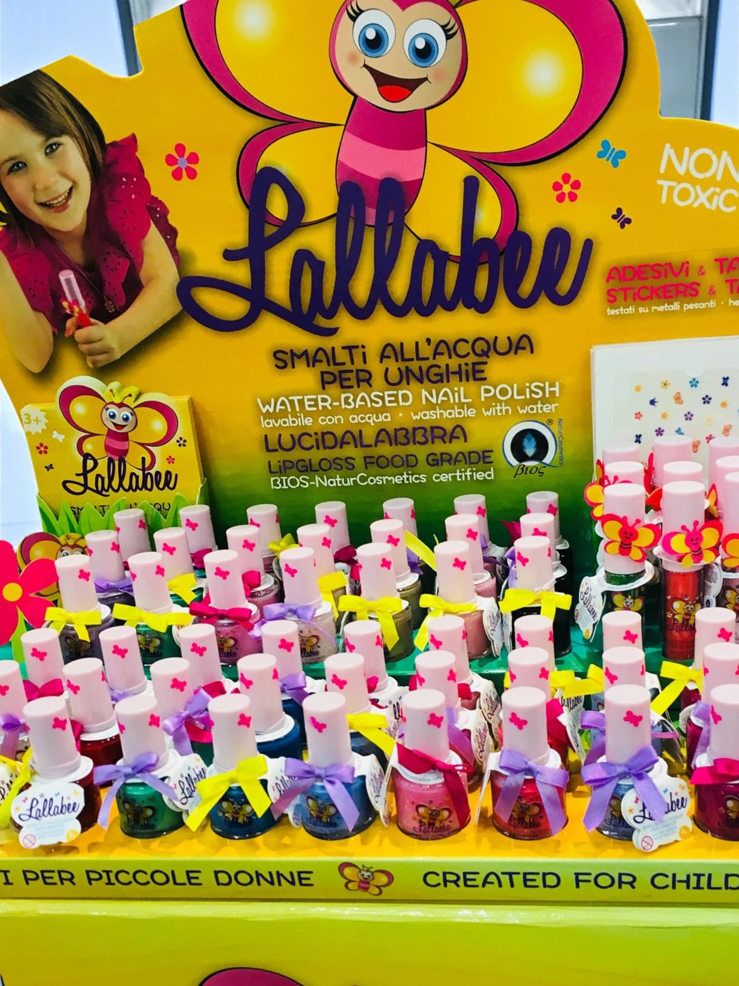 Lallabee Water-based Nail Enamel 9ml (105 Ciliegiotto)