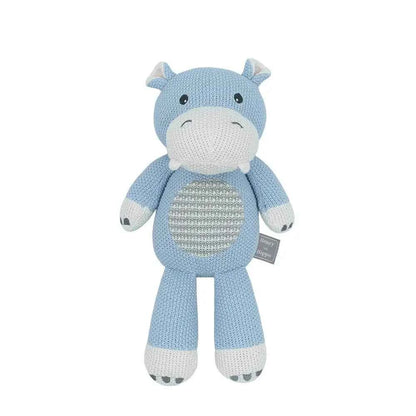 Knitted Toy - Henry the Hippo
