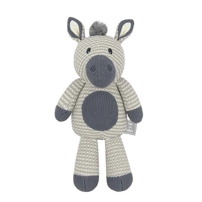Knitted Toy - Zac the Zebra