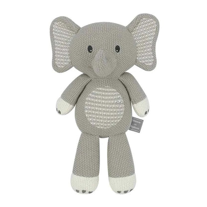 Knitted Toy - Mason the Elephant