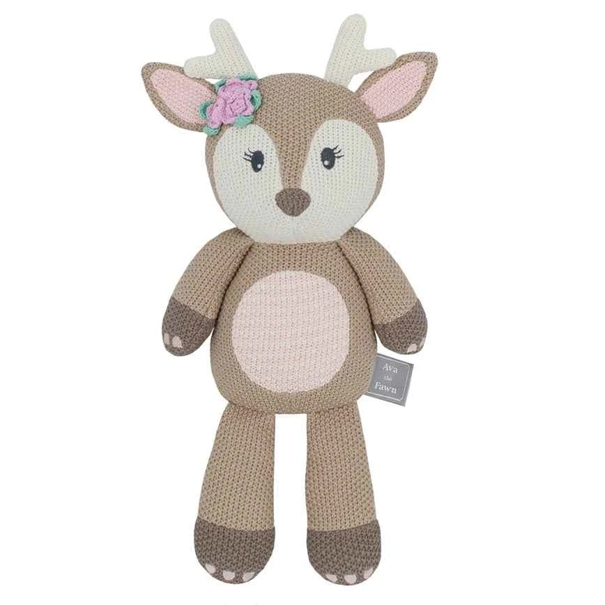 Knitted Toy - Ava the Fawn
