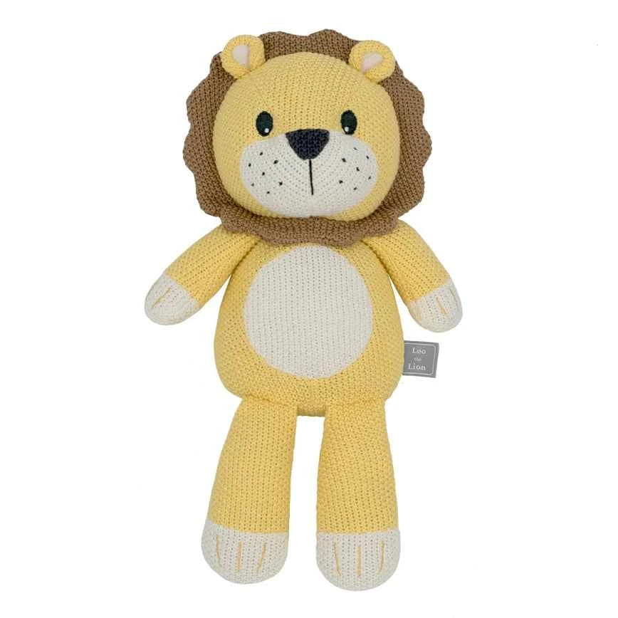 Knitted Toy - Leo the Lion