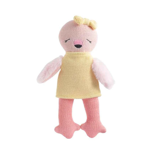Knitted Toy- Freya the Flamingo