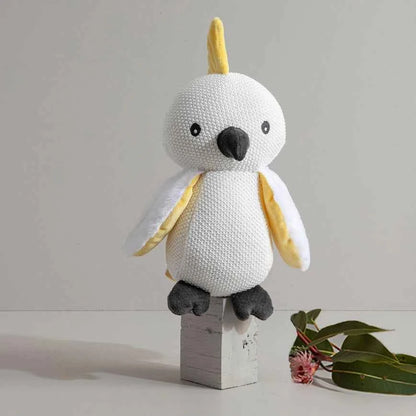 Knitted Toy - Colin the Cockatoo