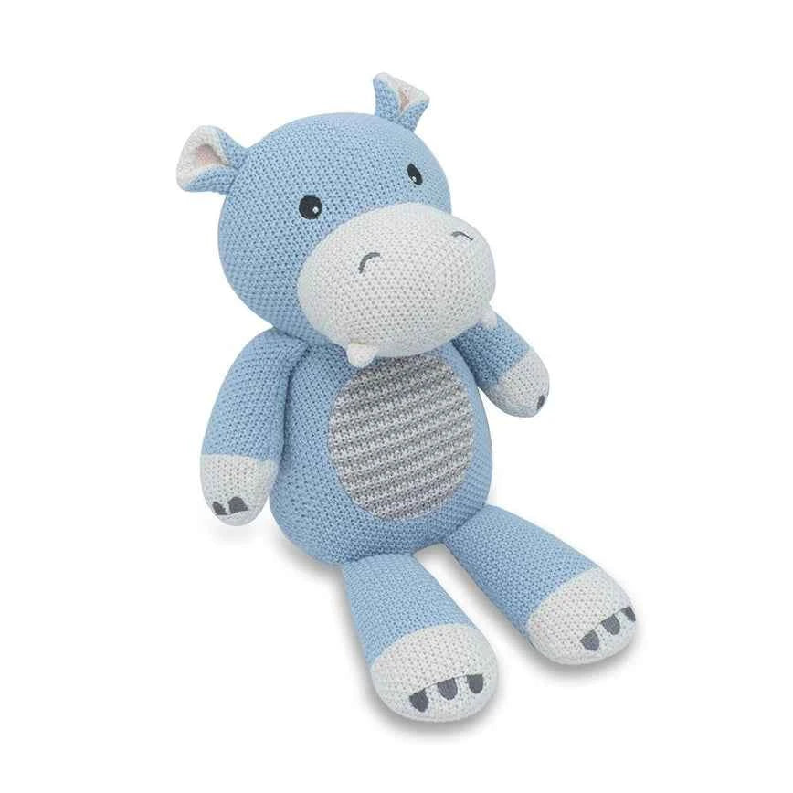 Knitted Toy - Henry the Hippo