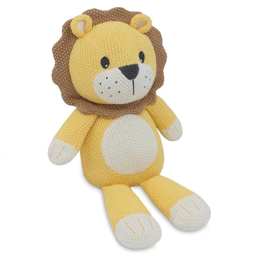 Knitted Toy - Leo the Lion
