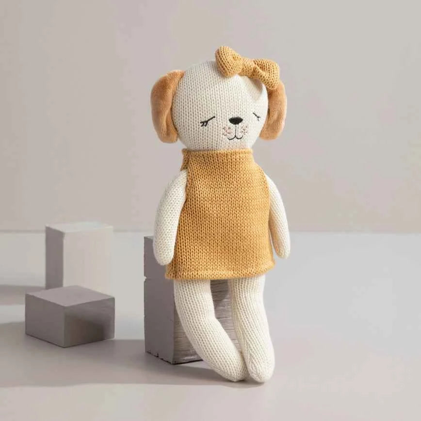 Knitted Toy- Paula the Puppy