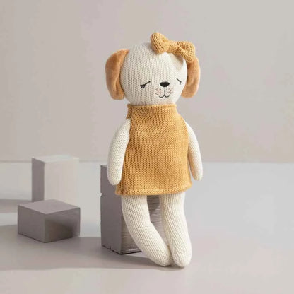 Knitted Toy- Paula the Puppy