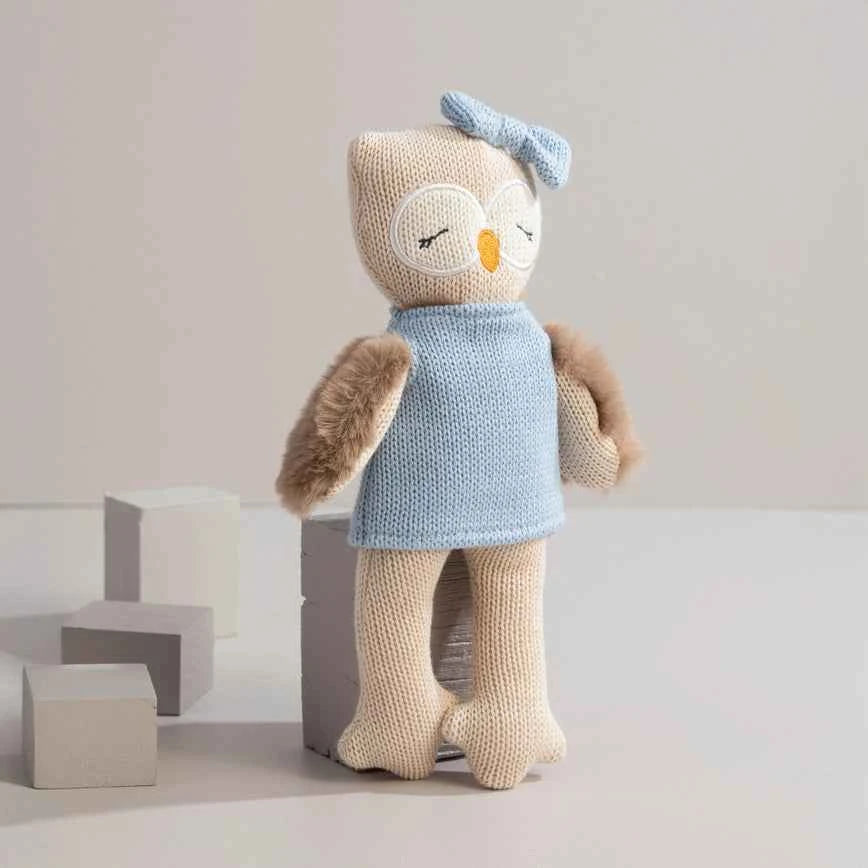 Knitted Toy- Ollie the Owl