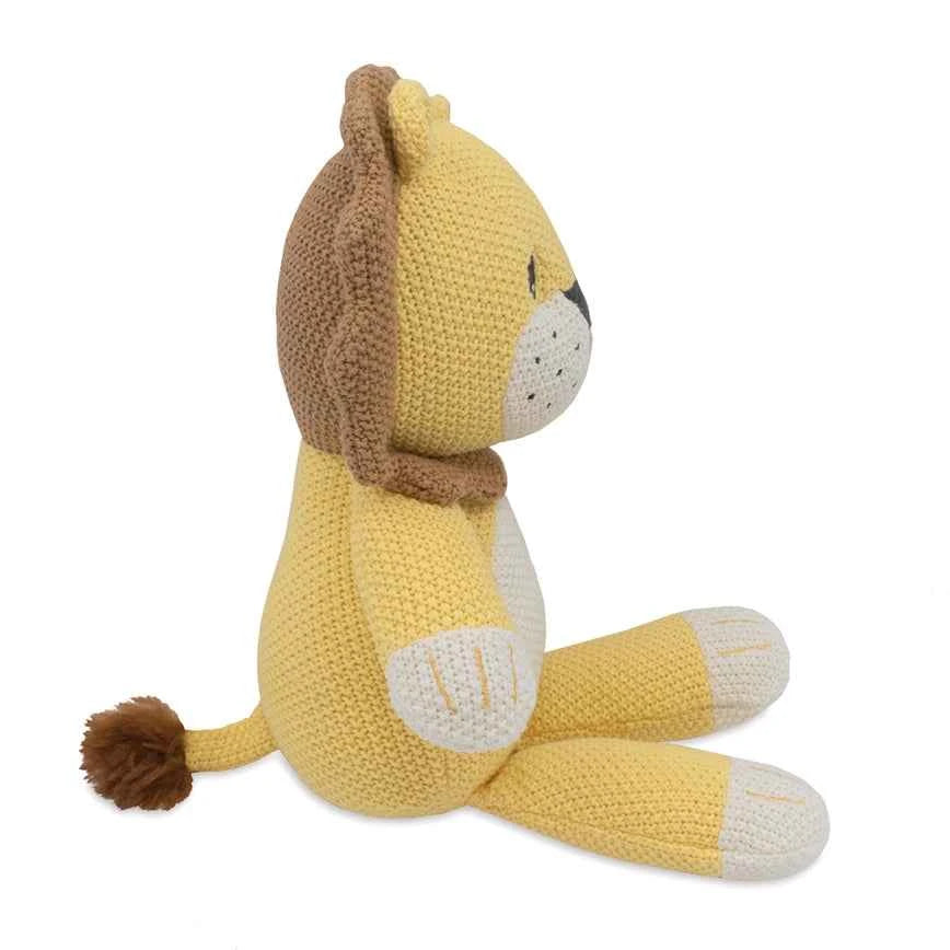 Knitted Toy - Leo the Lion