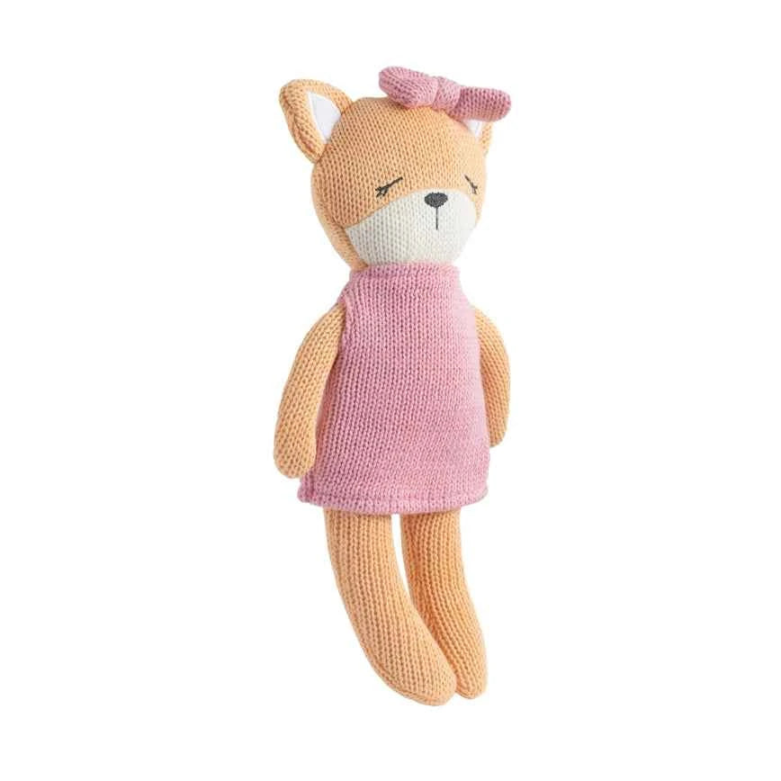 Knitted Toy- Frankie the Fox