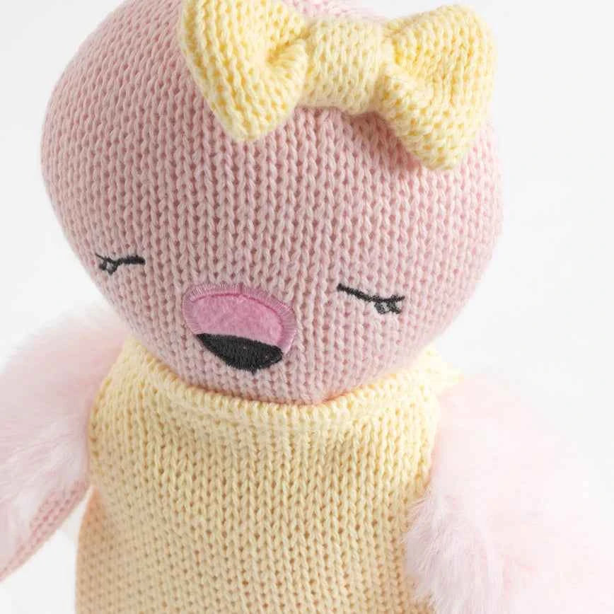 Knitted Toy- Freya the Flamingo