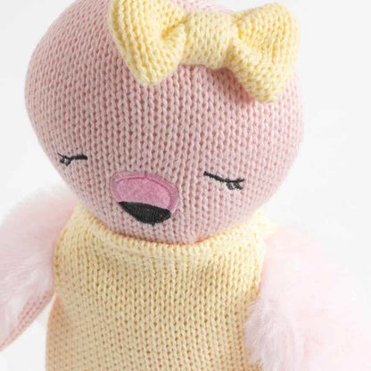 Knitted Toy- Freya the Flamingo
