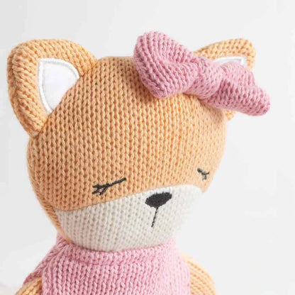 Knitted Toy- Frankie the Fox