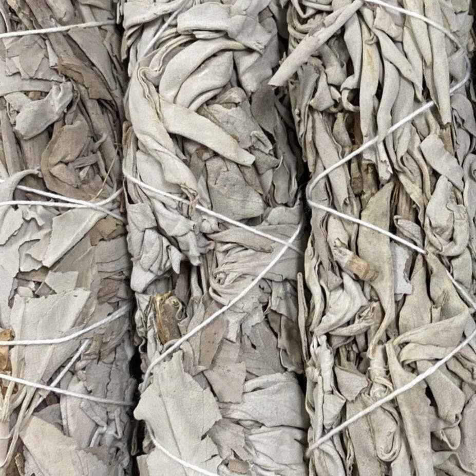 Organic White Sage Smudge Stick mini 11cm (4 inch)