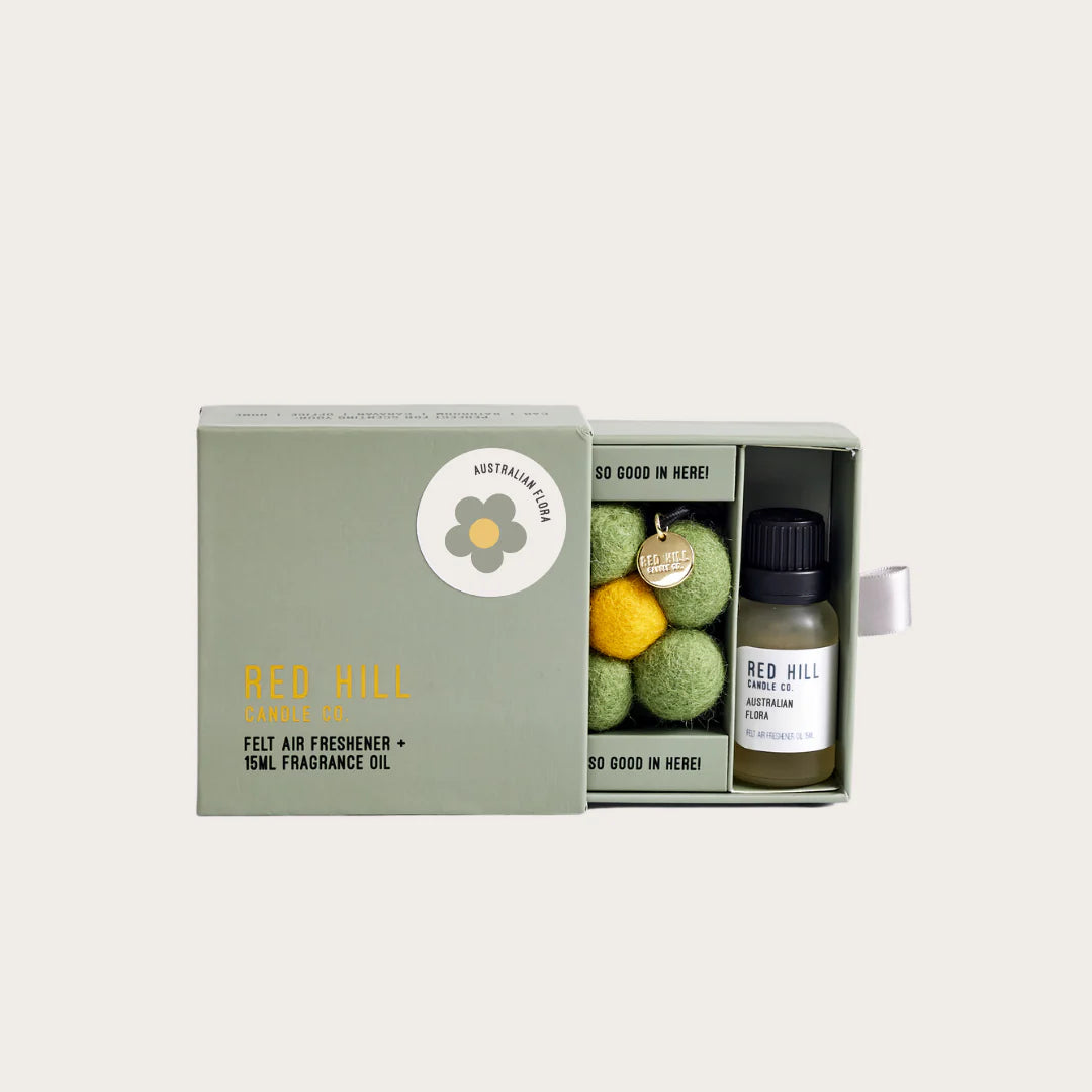 Red Hill Candle Co. Felt Flower Air Freshener（Australian Flora）
