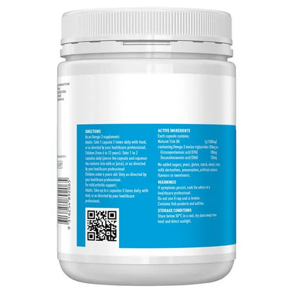 Healthy Care Fish Oil 1000mg Omega-3   400 capsules