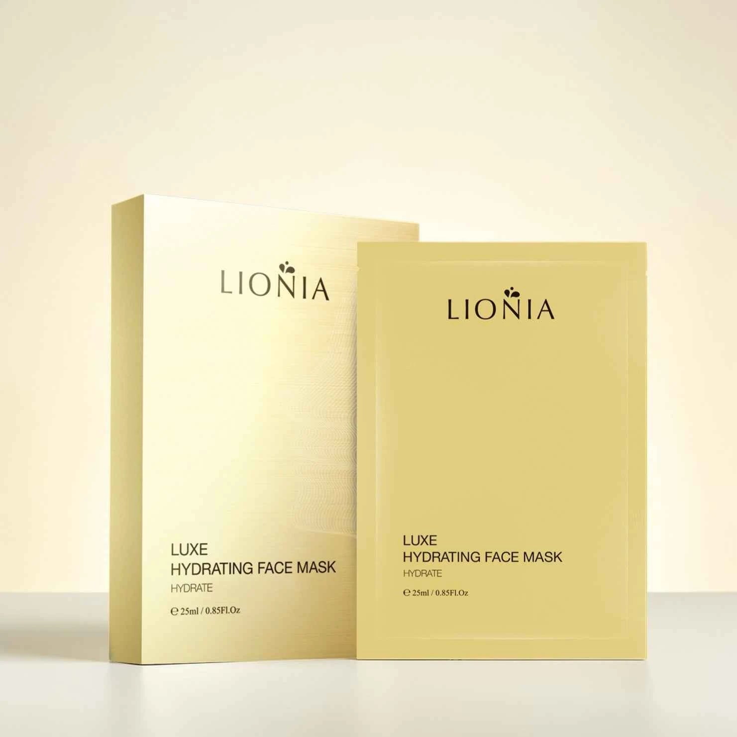 Lionia Luxe Hydrating Face Mask 25ml*5 (short-dated)
