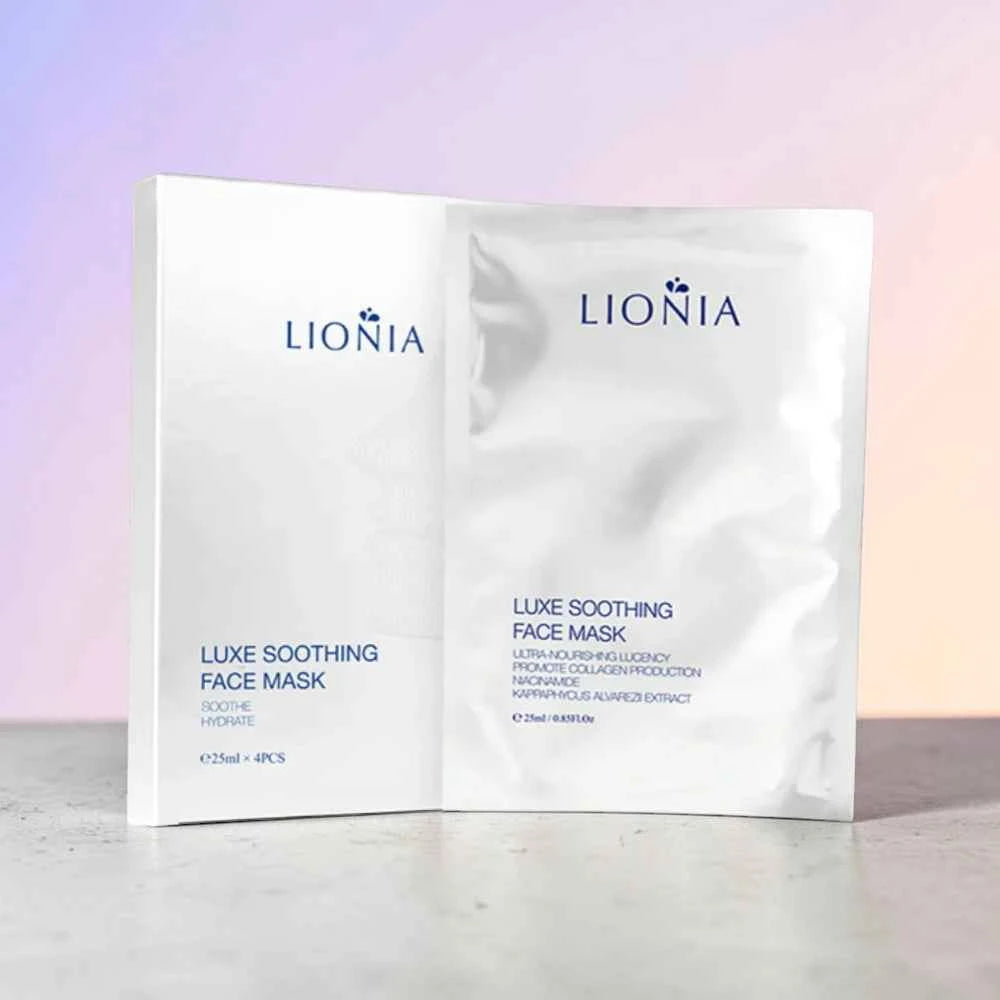 Lionia Luxe Hydrating Face Mask 25ml*4 (short-dated)