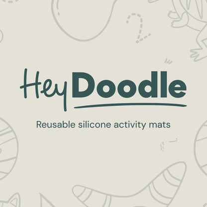Hey Doodle Glow-in-the-deep Classic Colouring & Doodle Mat